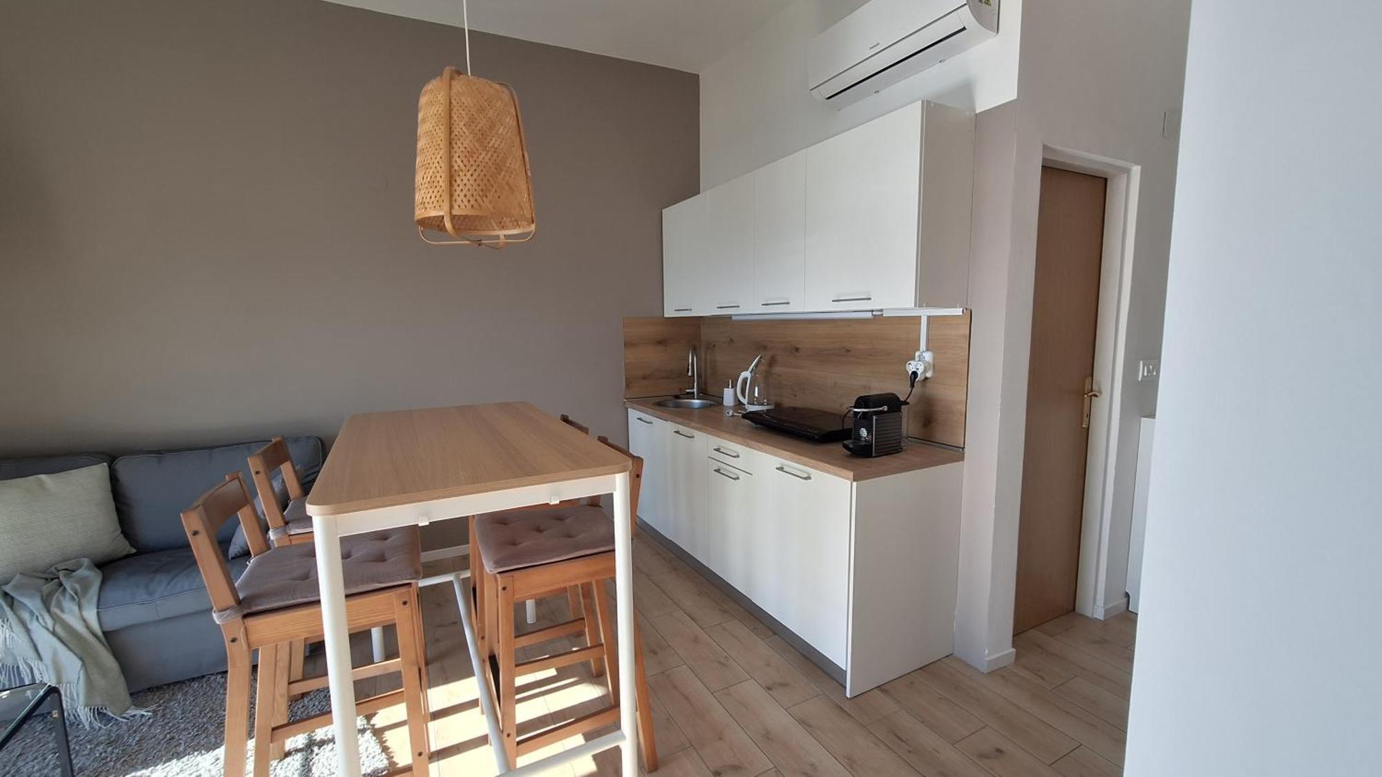 Ferienwohnung Mit 180° Meerblick Dobreć Kültér fotó