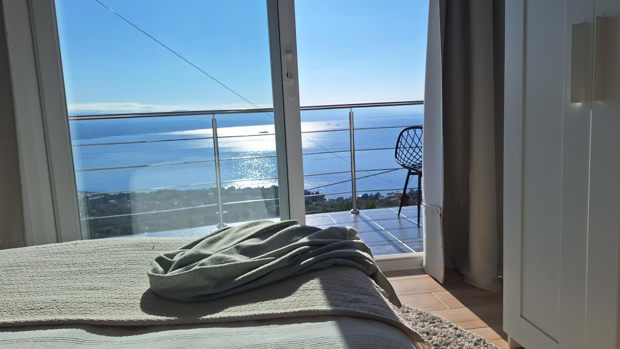 Ferienwohnung Mit 180° Meerblick Dobreć Kültér fotó