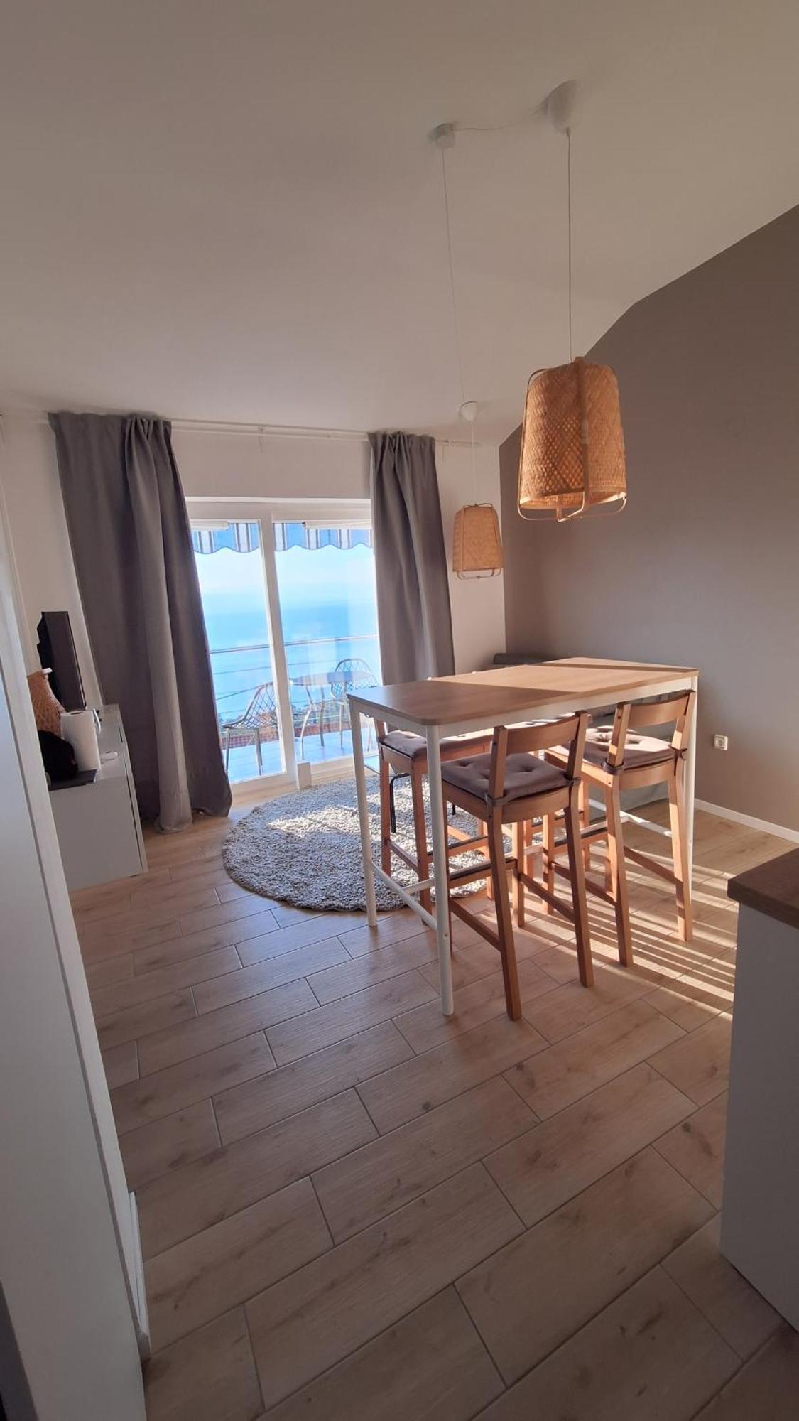 Ferienwohnung Mit 180° Meerblick Dobreć Kültér fotó